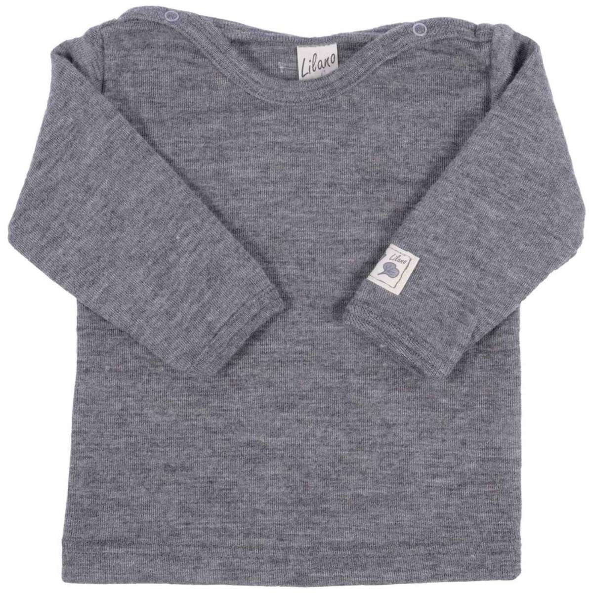 Shirt Longsleeve Wolzijde – grijs