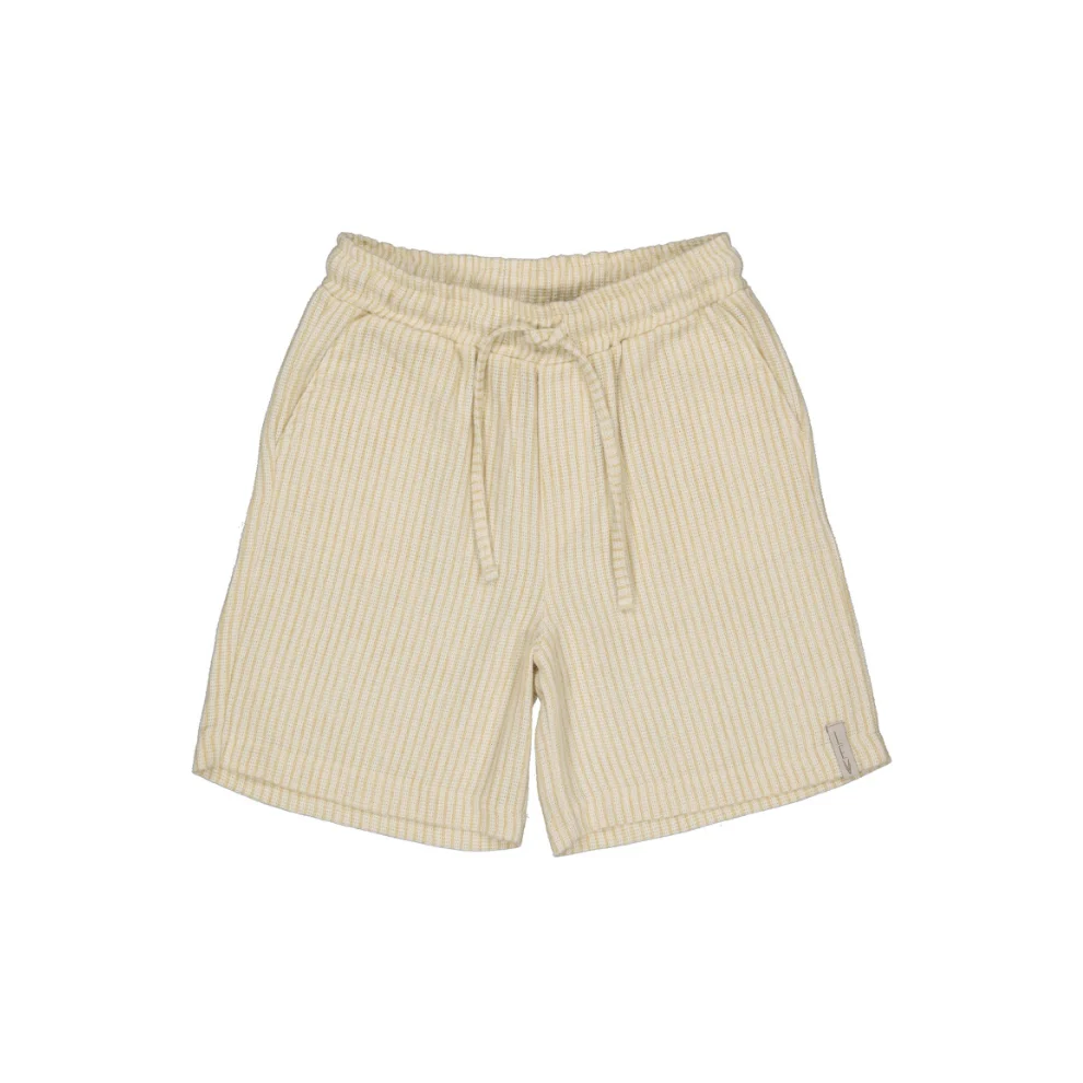 Kort broekje – Katoen – Off white/Stripe – Levv Labels