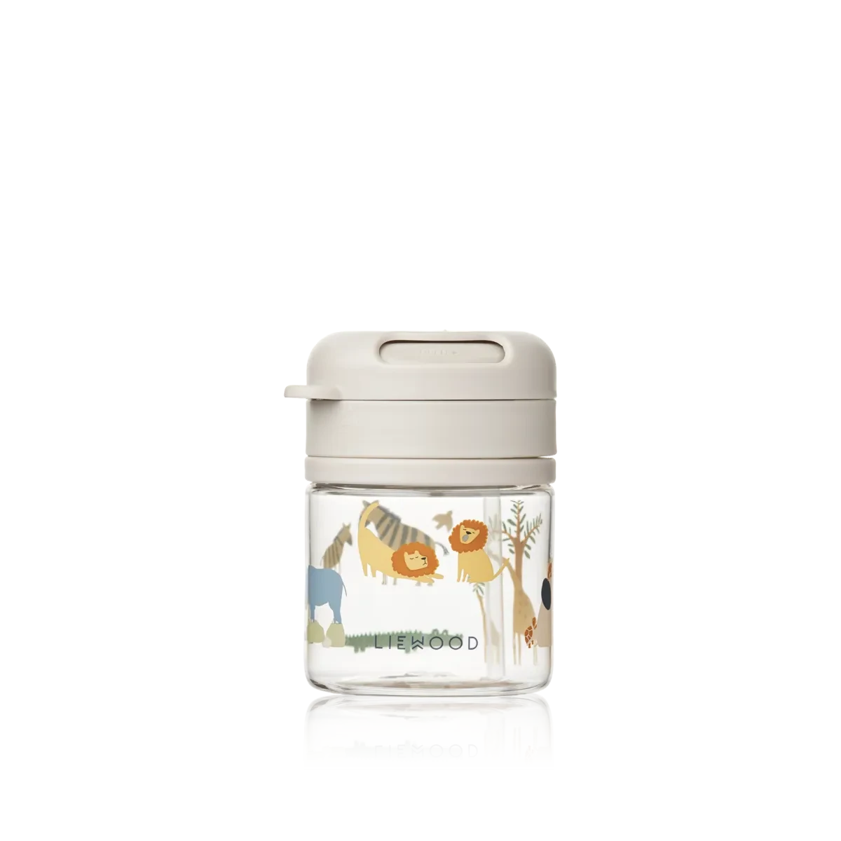 Liewood – Pavia Tritan Straw Cup 280ml – All Together – Drinkbeker met rietje