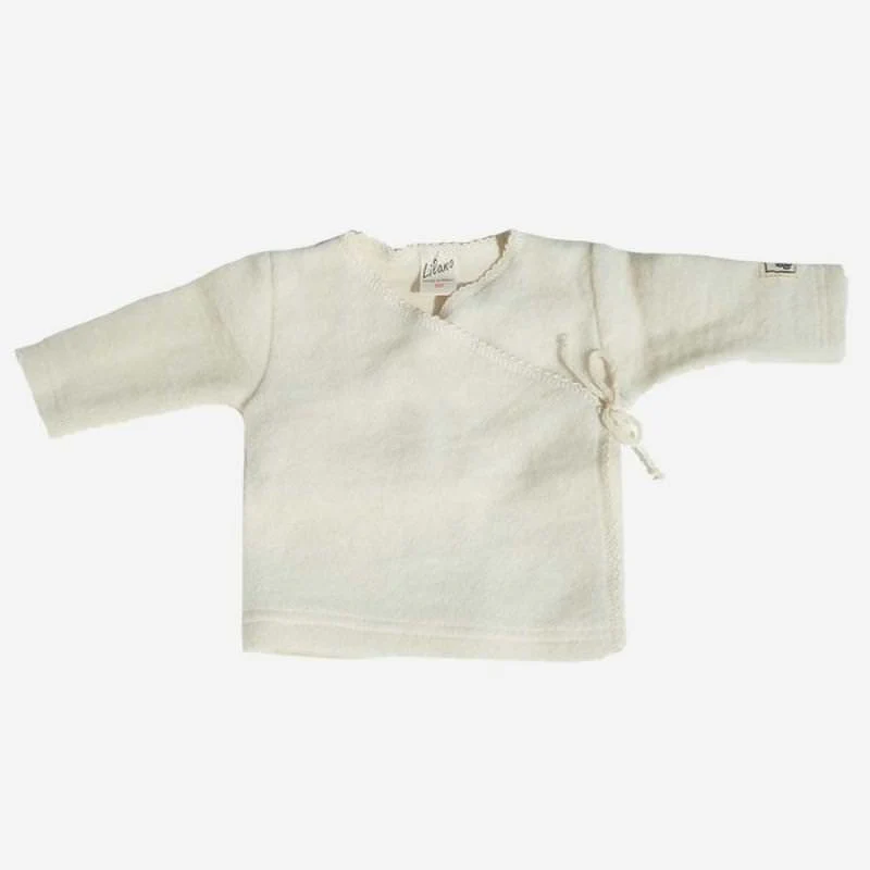 Wikkelshirt Wolfleece – Off White