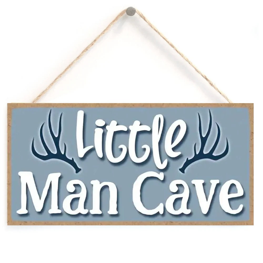 ‘Little Man Cave’ Bordje – Gewei