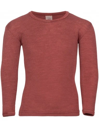 Wolzijde Longsleeve Koper