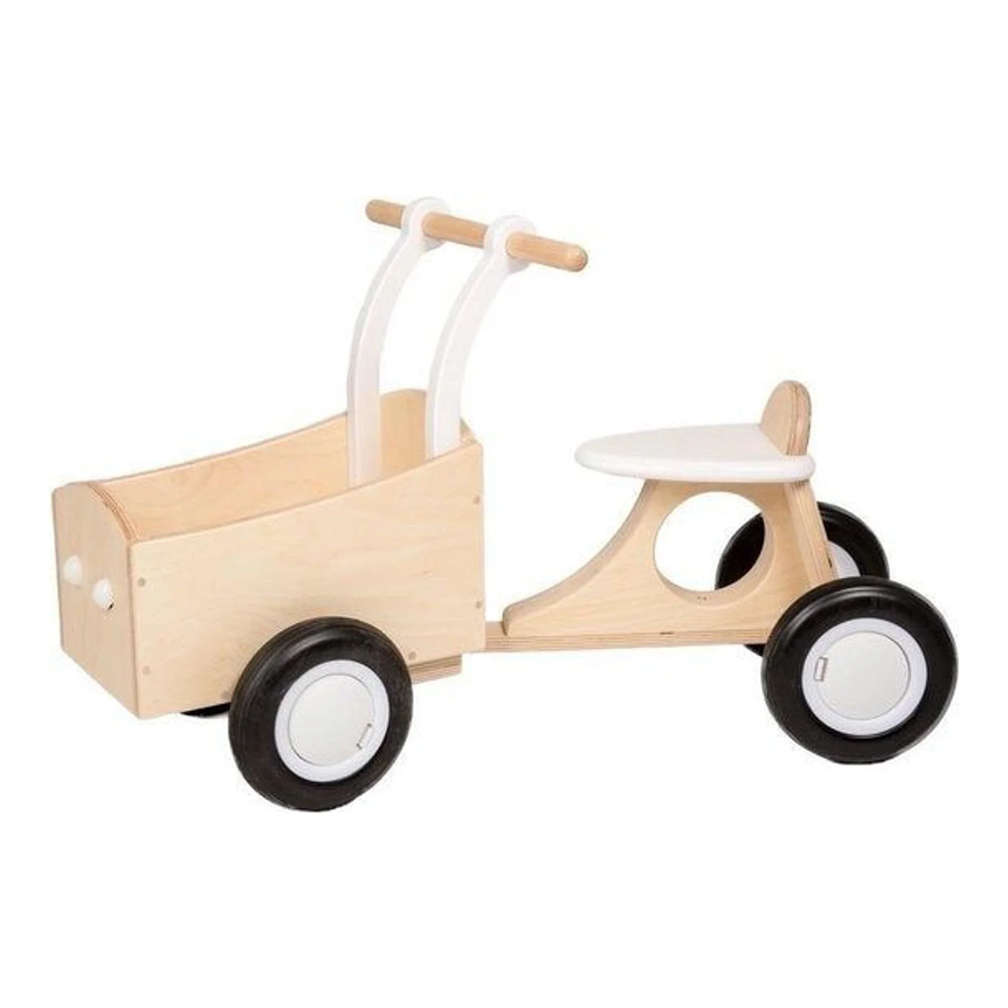 Bakfiets wit