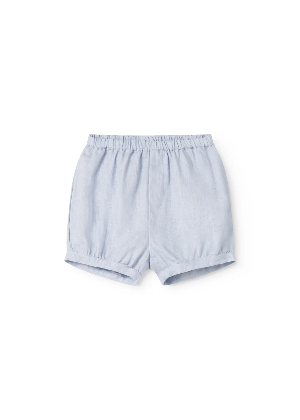 Linnen kort broekje Pabi – Blue mist/blauw – MarMar Copenhagen