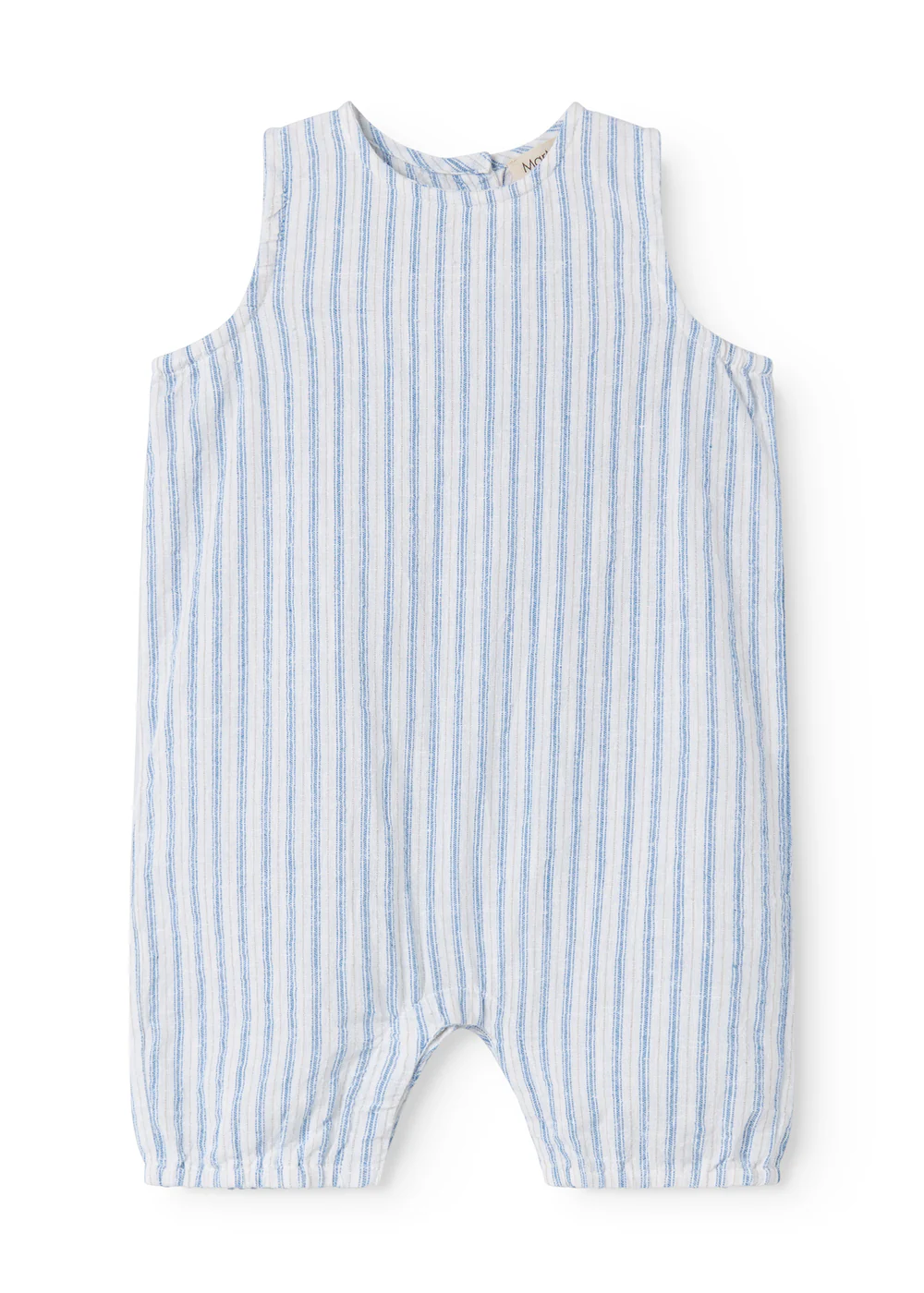 Tuinbroekje Roventa S – Linnen/katoen – Surf Blue Stripe – MarMar Copenhagen