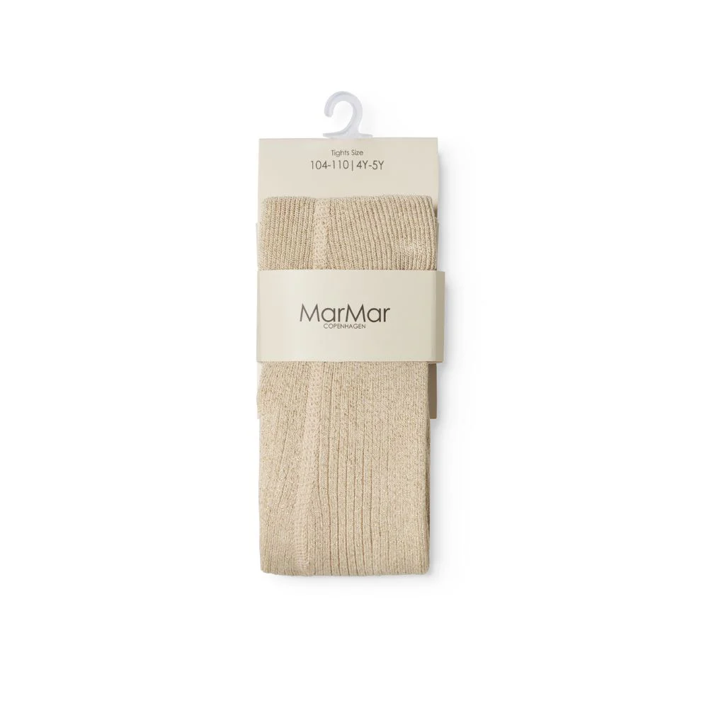 Glitter maillot – Katoenmix – Gold Glitter – MarMar Copenhagen