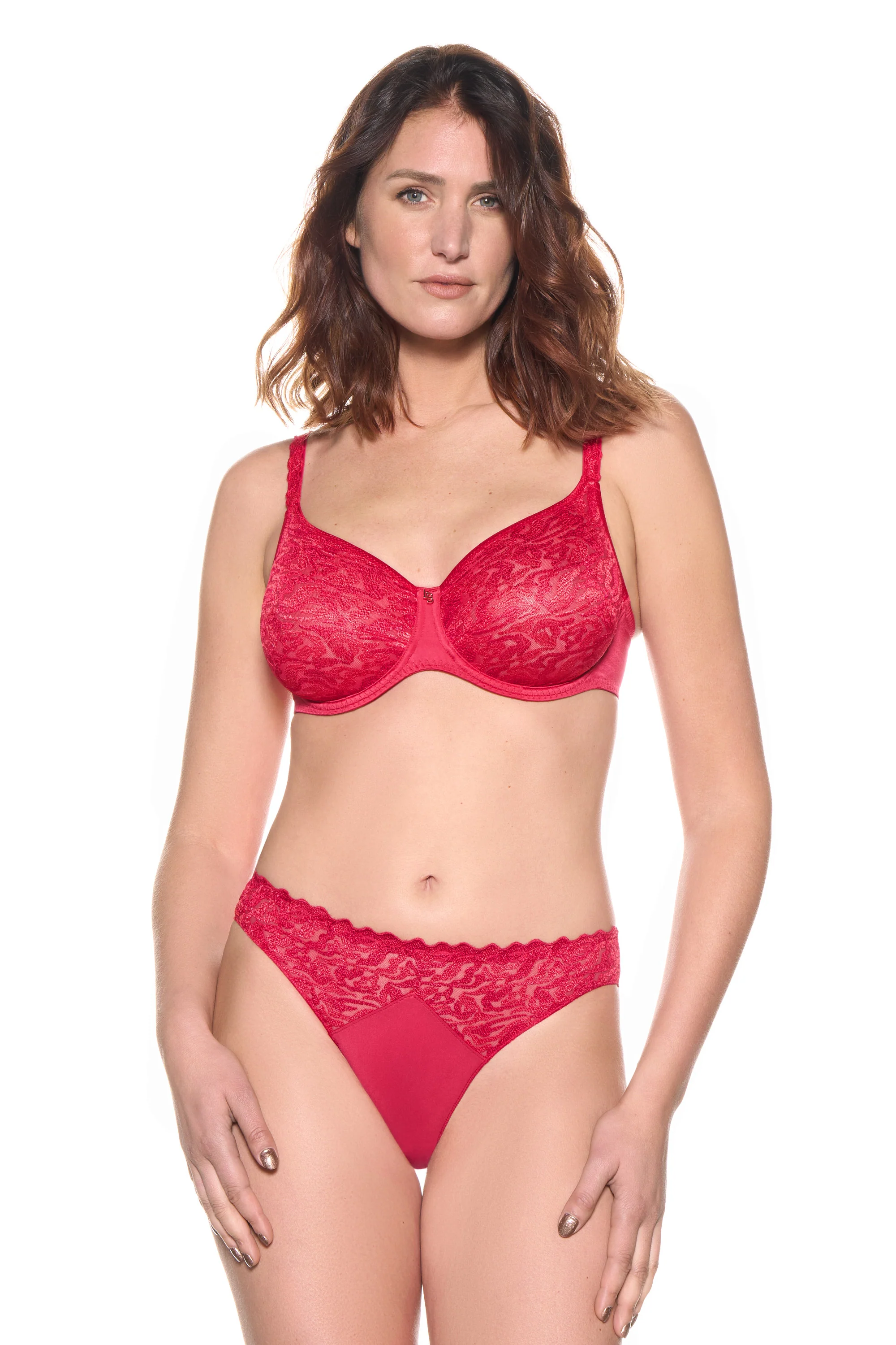Electric Waves Full Cup BH Rouge