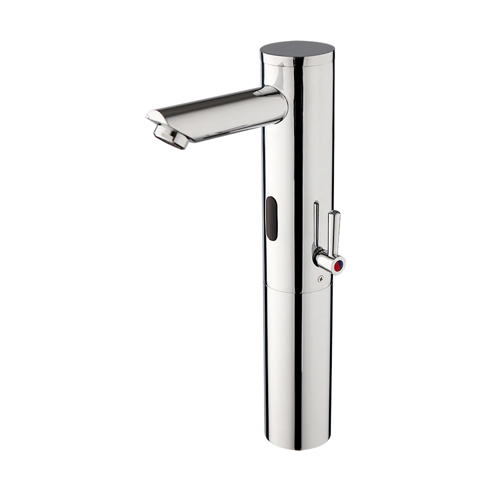 Sensomatica Chroom sensorkraan met warmteregelaar model Scuro