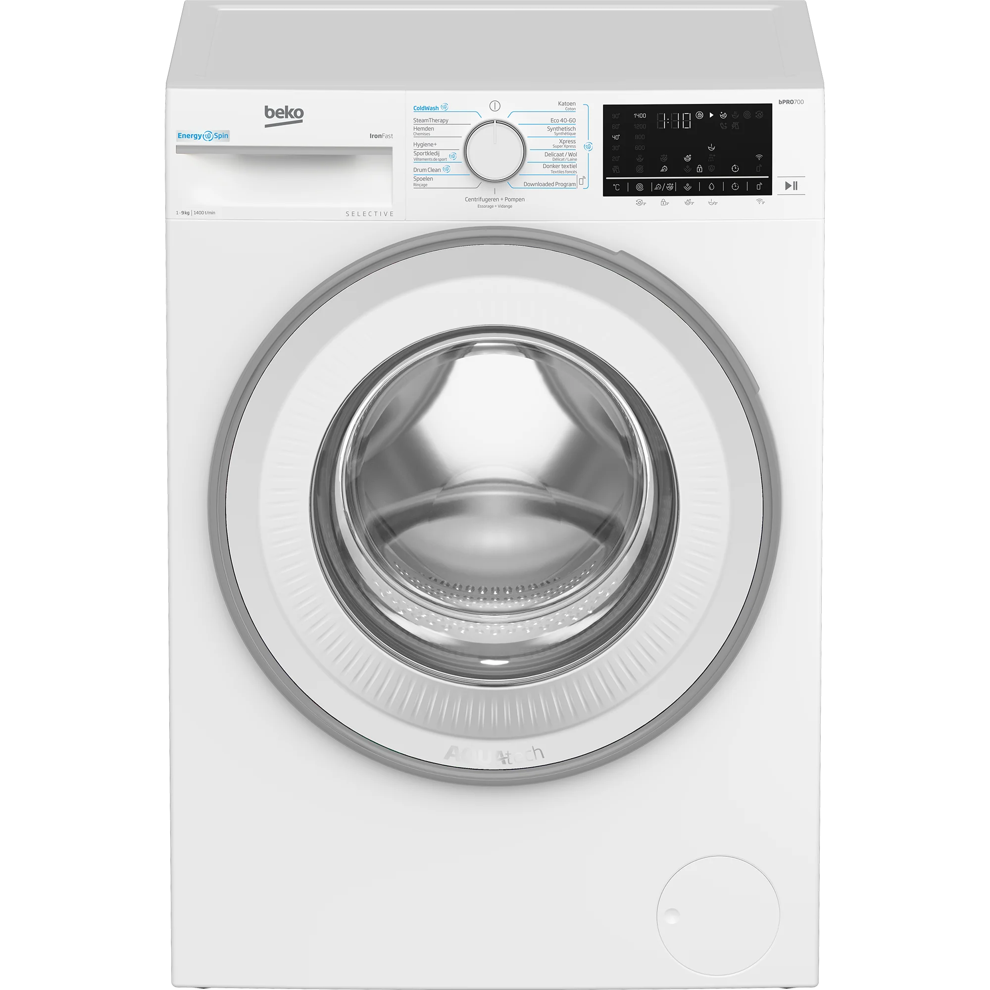Beko B5WM694108W2 – Wasmachine – EnergySpin – 9 kg – Wit