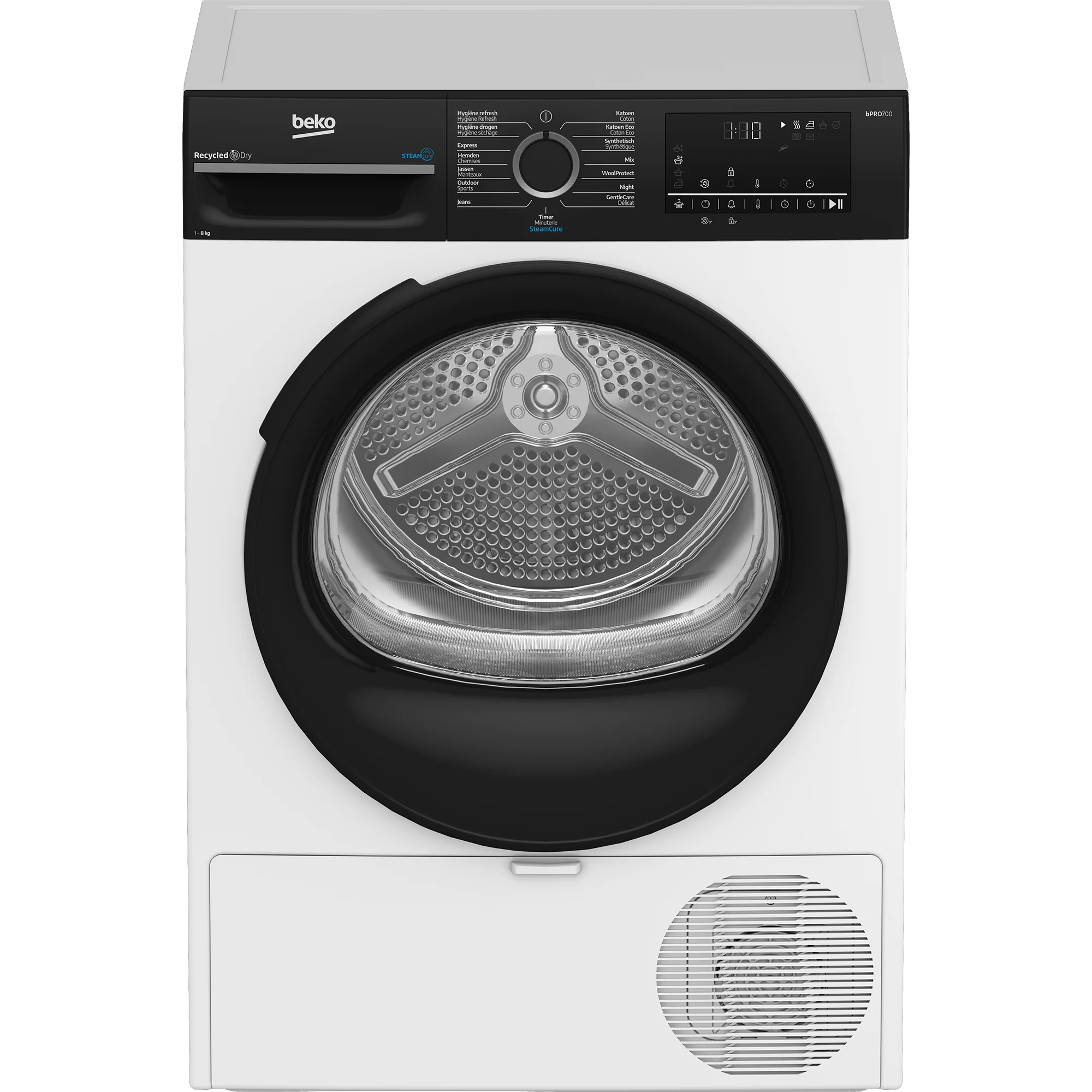 Beko BM3T3824B – Warmptepomp droger – 8 kg