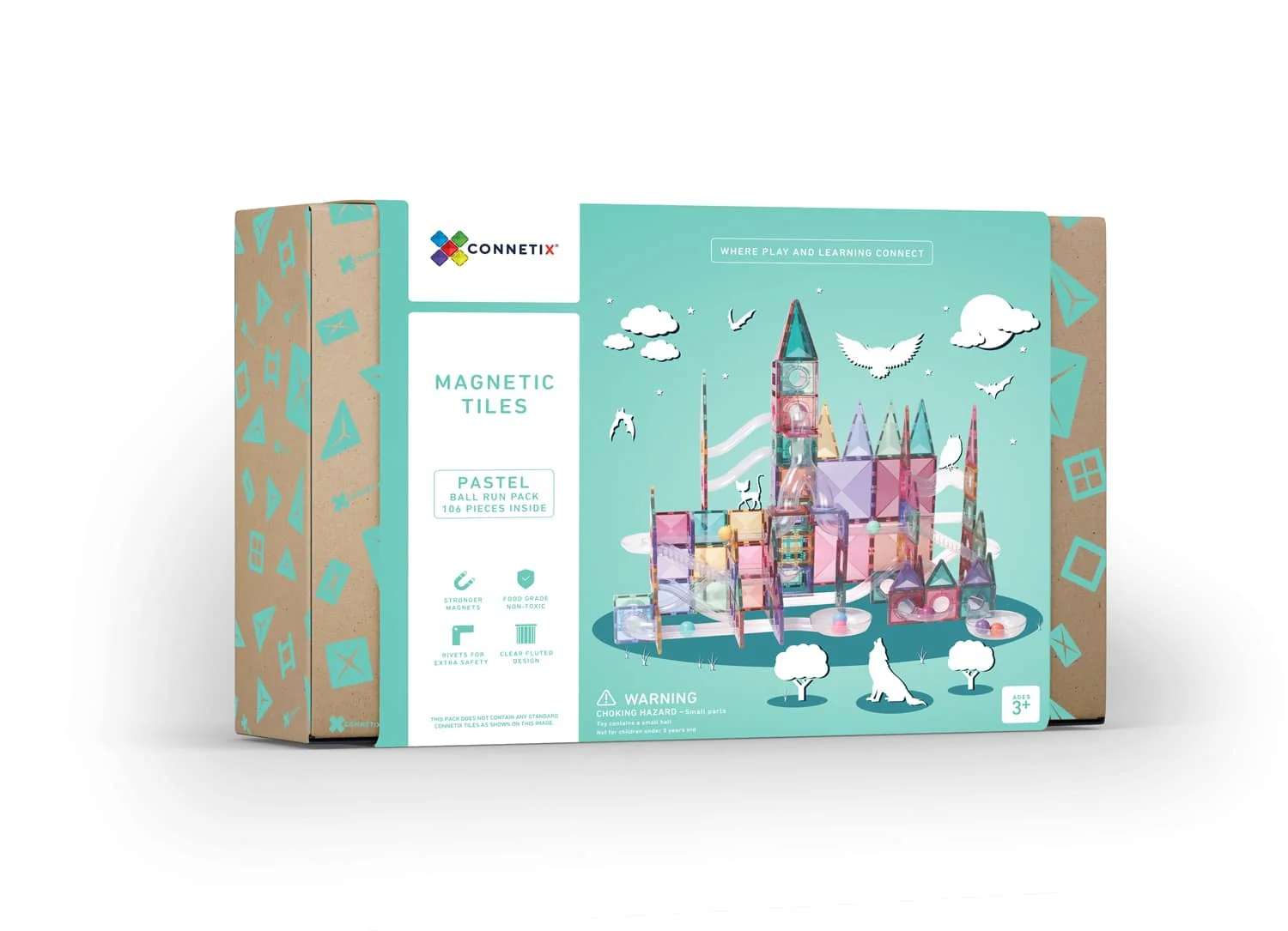 Knikkerbaan Pastel – 106 stuks