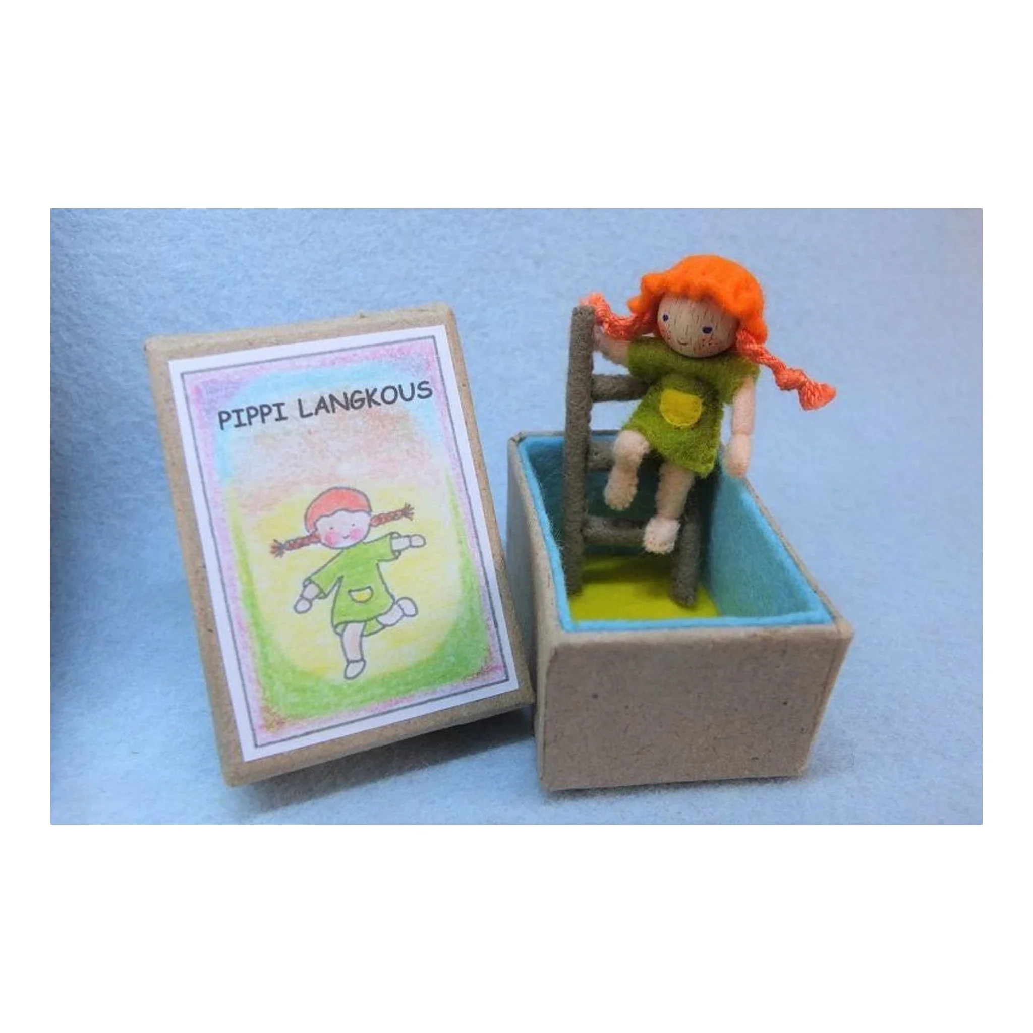 Pippi Langkous in een doosje – Zelfmaakpakketje