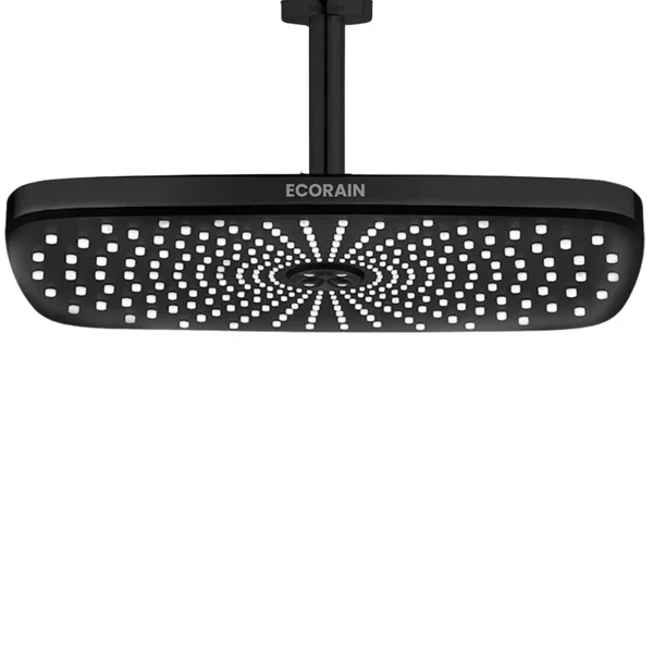 Plafond Regendouche Melvin XL 30 cm – Zwart