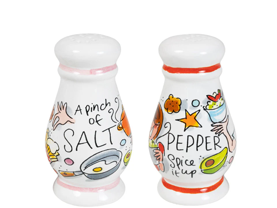 Blond Amsterdam EB Peper- & Zoutstrooier Set – Kleurrijk Design