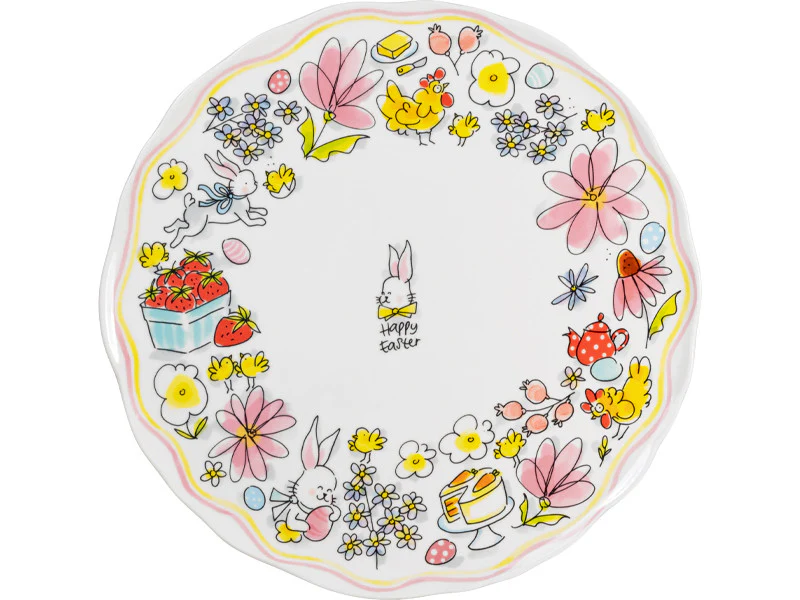 Blond Amsterdam Easter Bord – 31 cm, Aardewerk