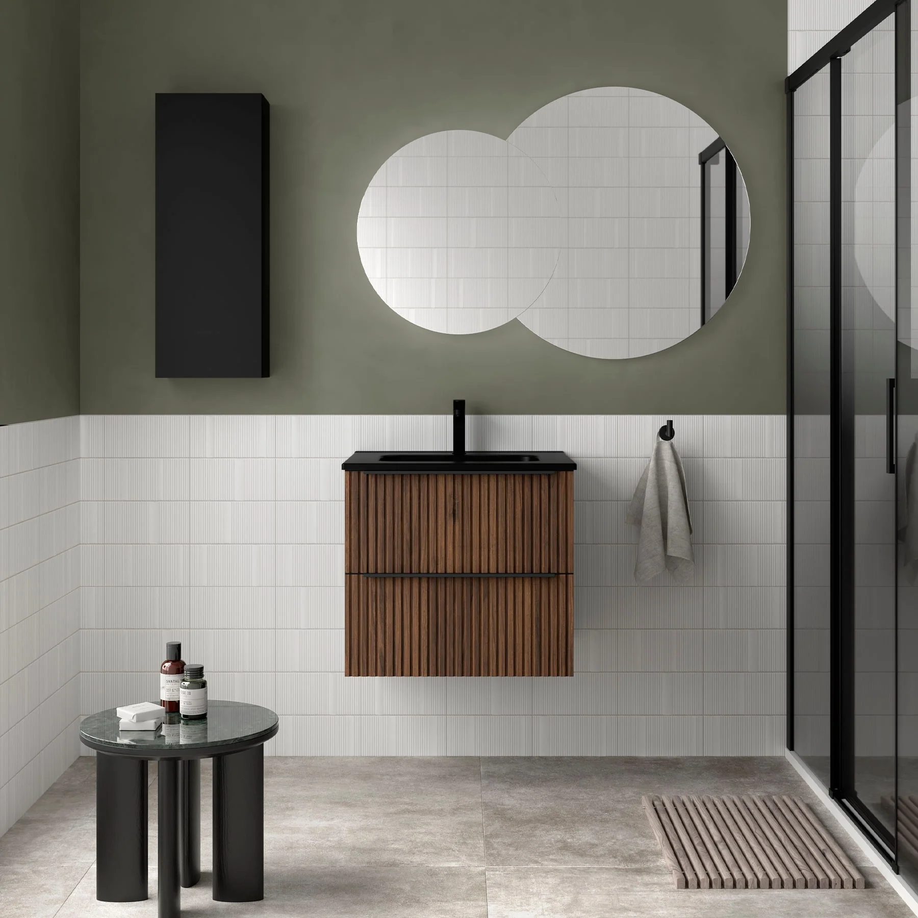Salgar  BIBA 60 cm 1 lade Walnut
