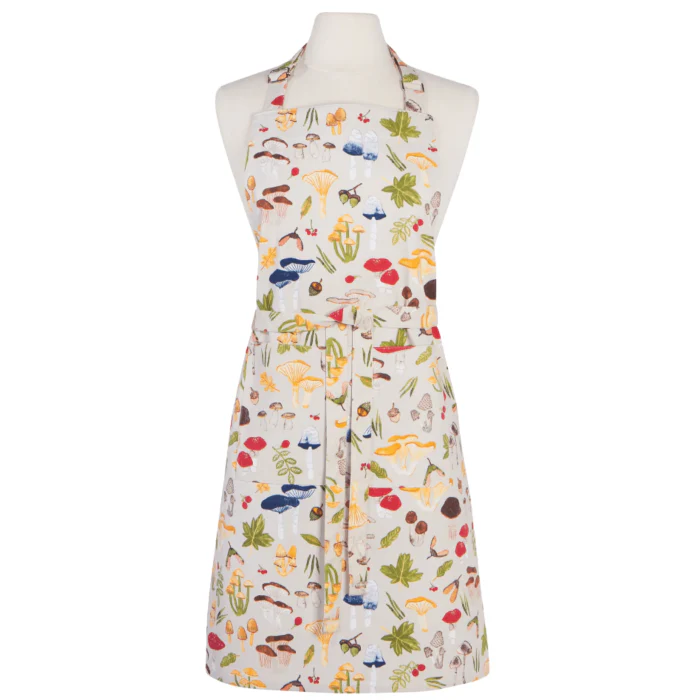 La Cucina Schort – Field Mushrooms Design, 85×70 cm