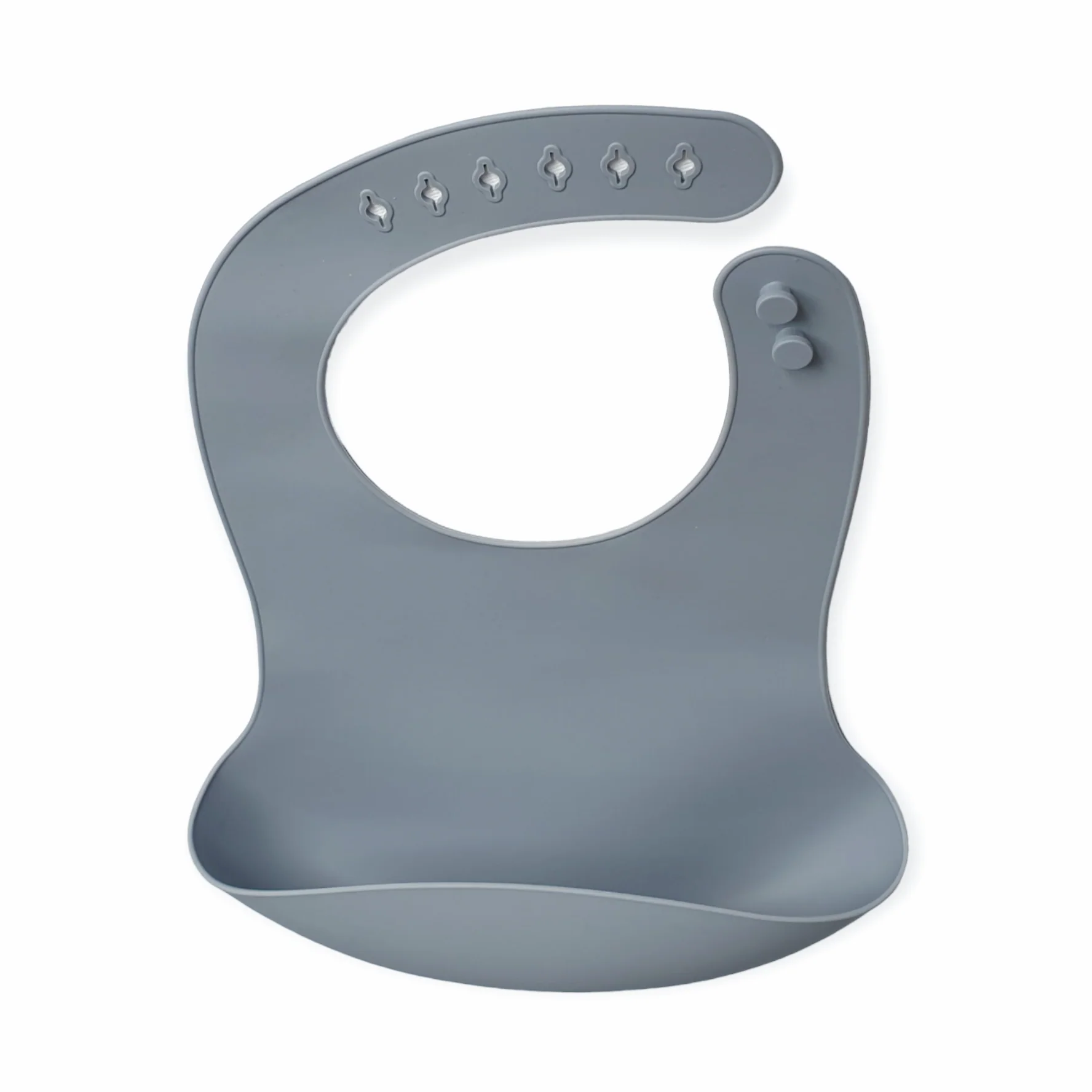Siliconen Slabber ‘Puck’ – Zebra Lavender