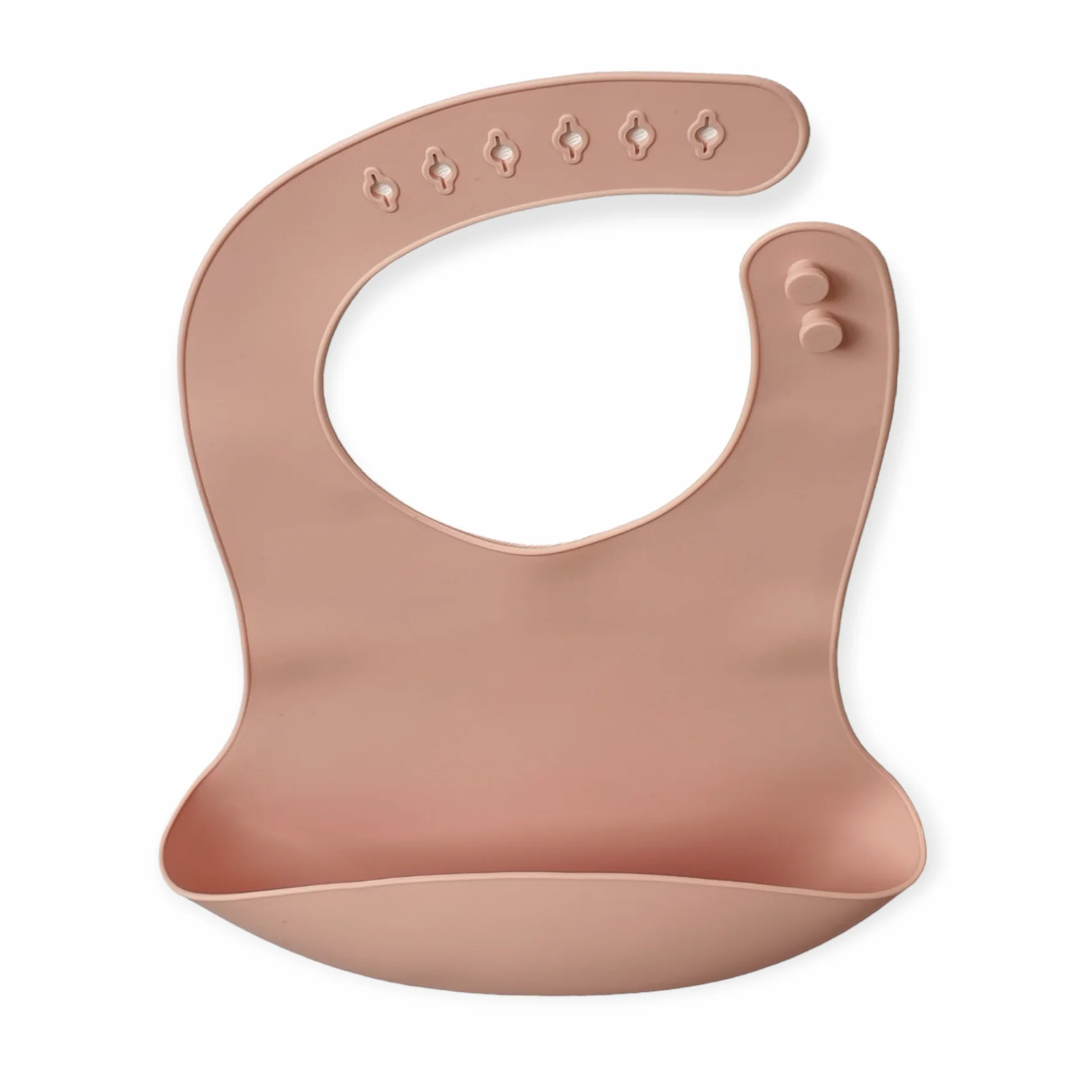 Siliconen Slabber ‘Puck’ – Goose Pink