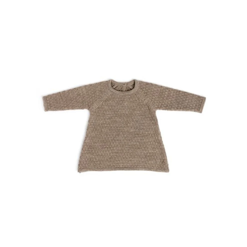 Gebreid jurkje – Merino wol – Nature – Bruin – Smallstuff