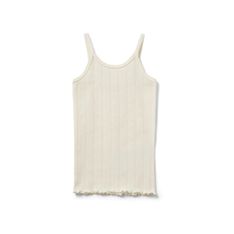 Hemd pointelle – Katoen – Off White/Wit – Sofie Schnoor