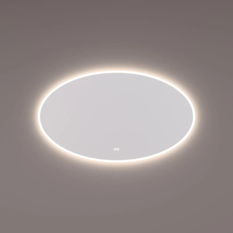 Hipp Design SPV 13800 ovale spiegel met directe en indirecte kleurenwissel verlichting en verwarming