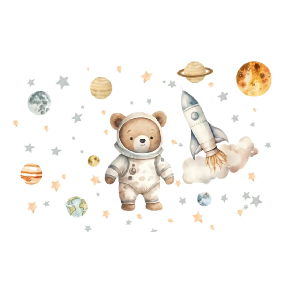 Muursticker ‘Astronaut Beer’