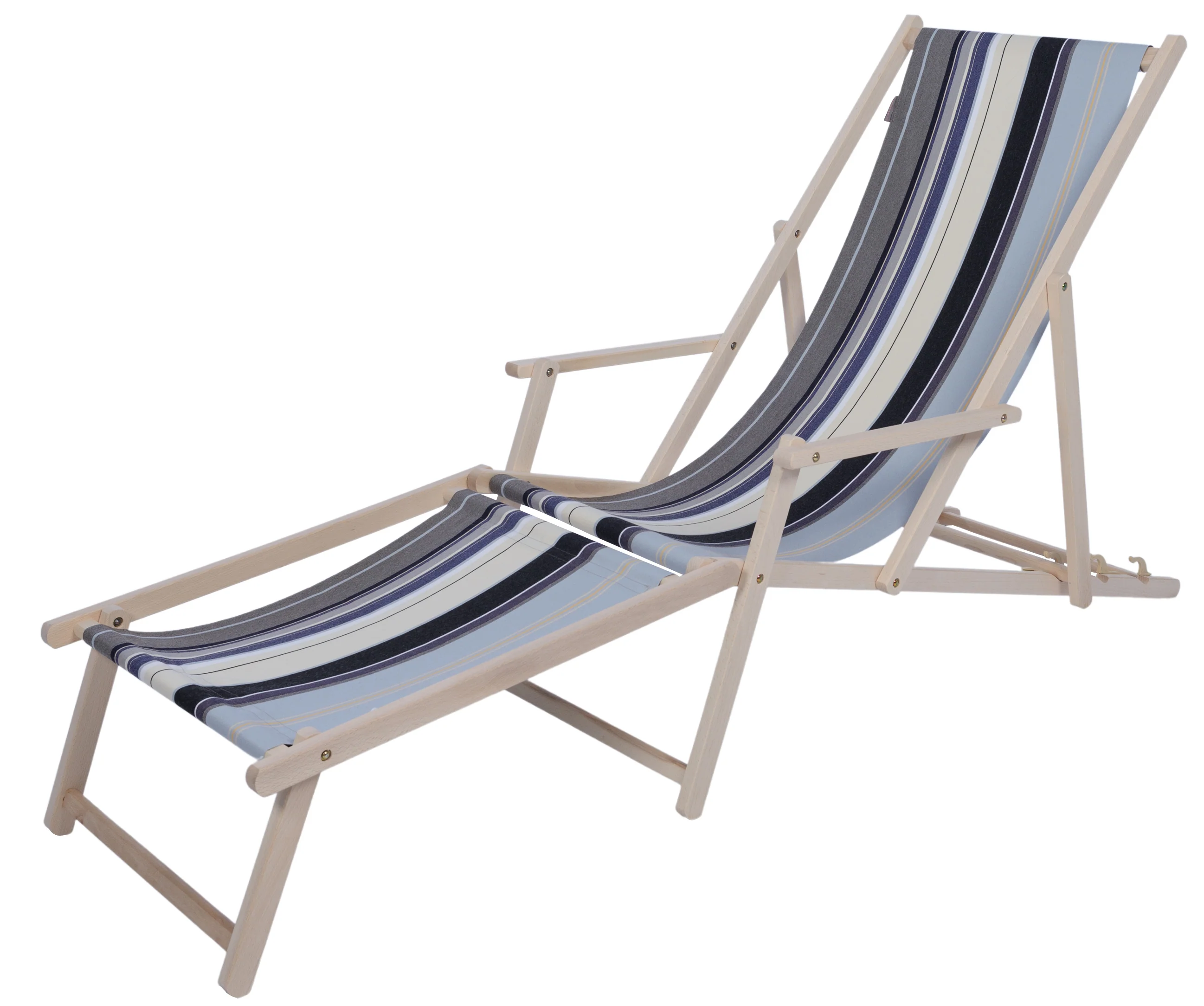 Strandstoel met voetensteun Rue de Bac