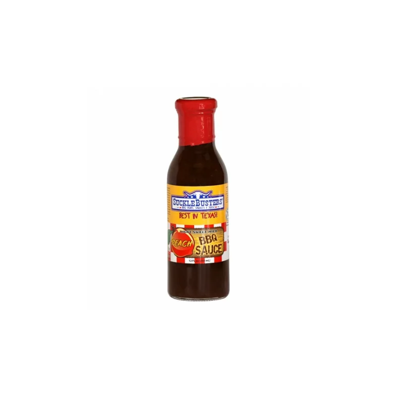 SuckleBusters BBQ Sauce Peach 354ml – Zoet & Licht Rokerig