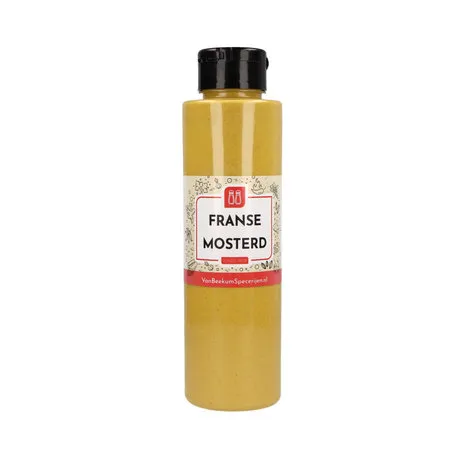 Franse Mosterd 500ml – Authentiek & Vol van Smaak