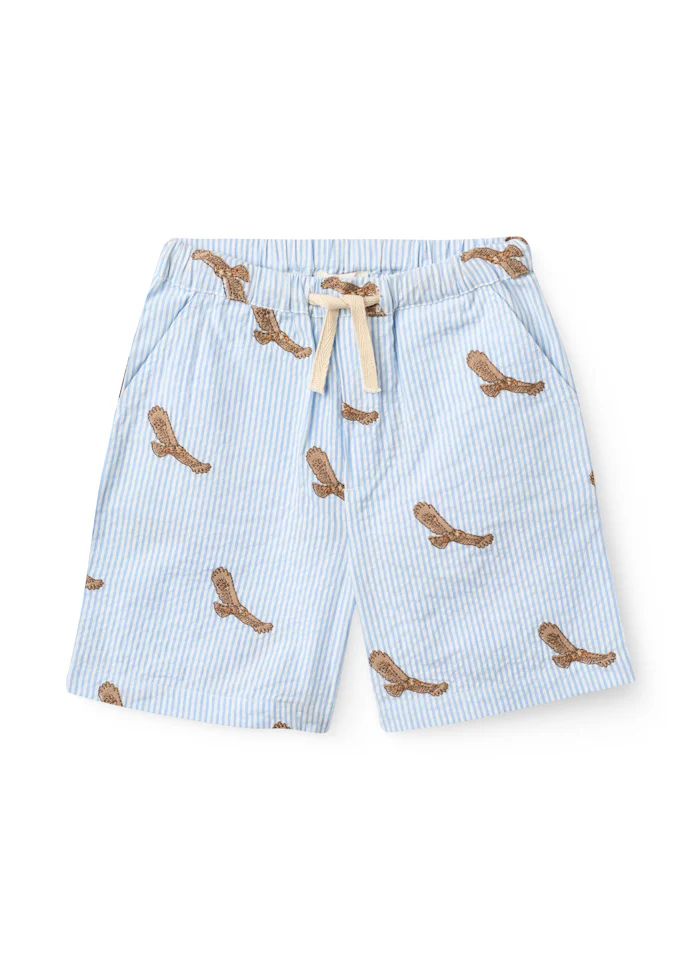 Kort broekje – Eagles – Biologisch katoen – Blauw – Copenhagen Colors