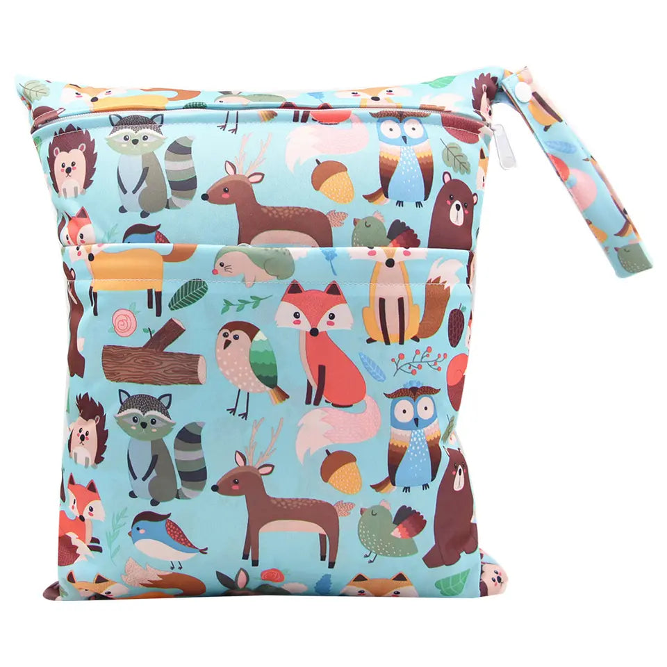 Wetbag – Waterdichte Luiertas (Bosdieren)