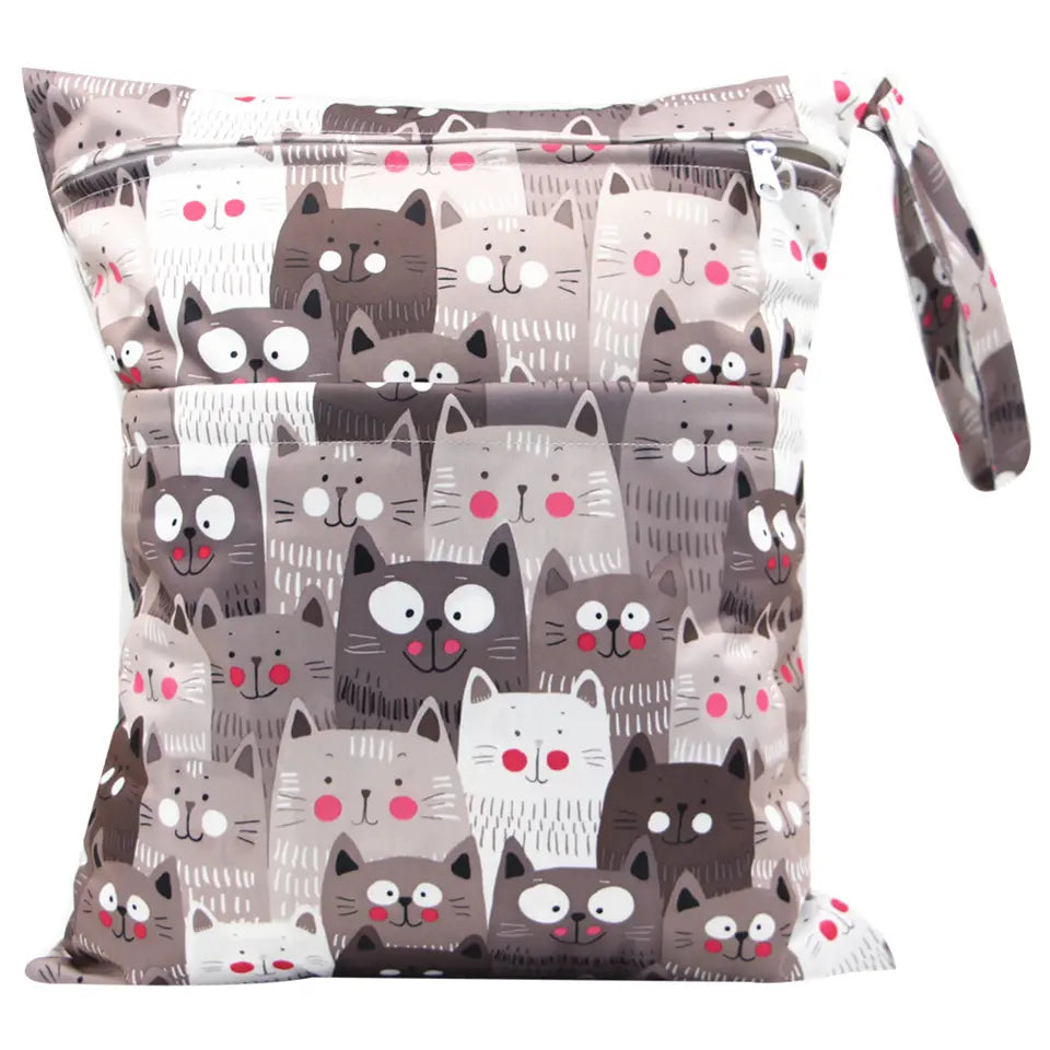 Wetbag – Waterdichte Luiertas (Katten)