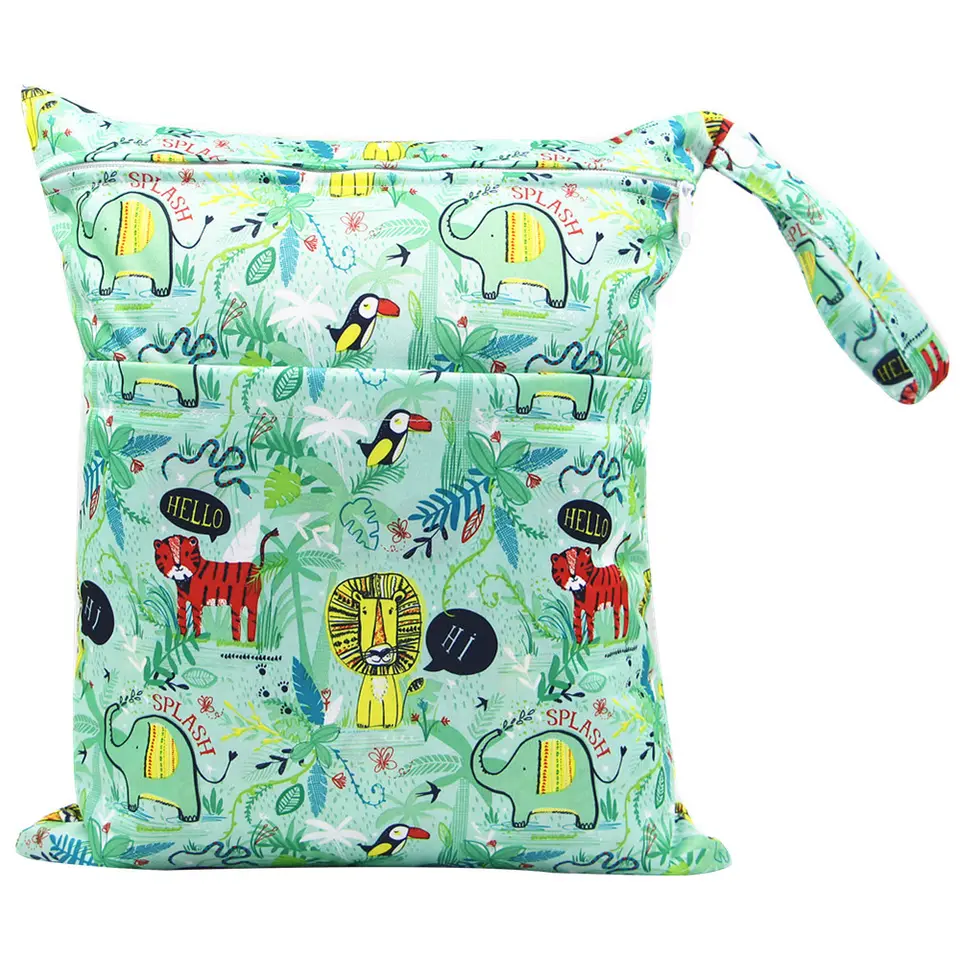 Wetbag – Waterdichte Luiertas (Jungle Print)