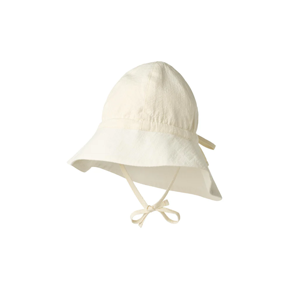 Zonnehoedje – Sunhat Chloe – Biologisch katoen – Ivory/Creme – Wheat