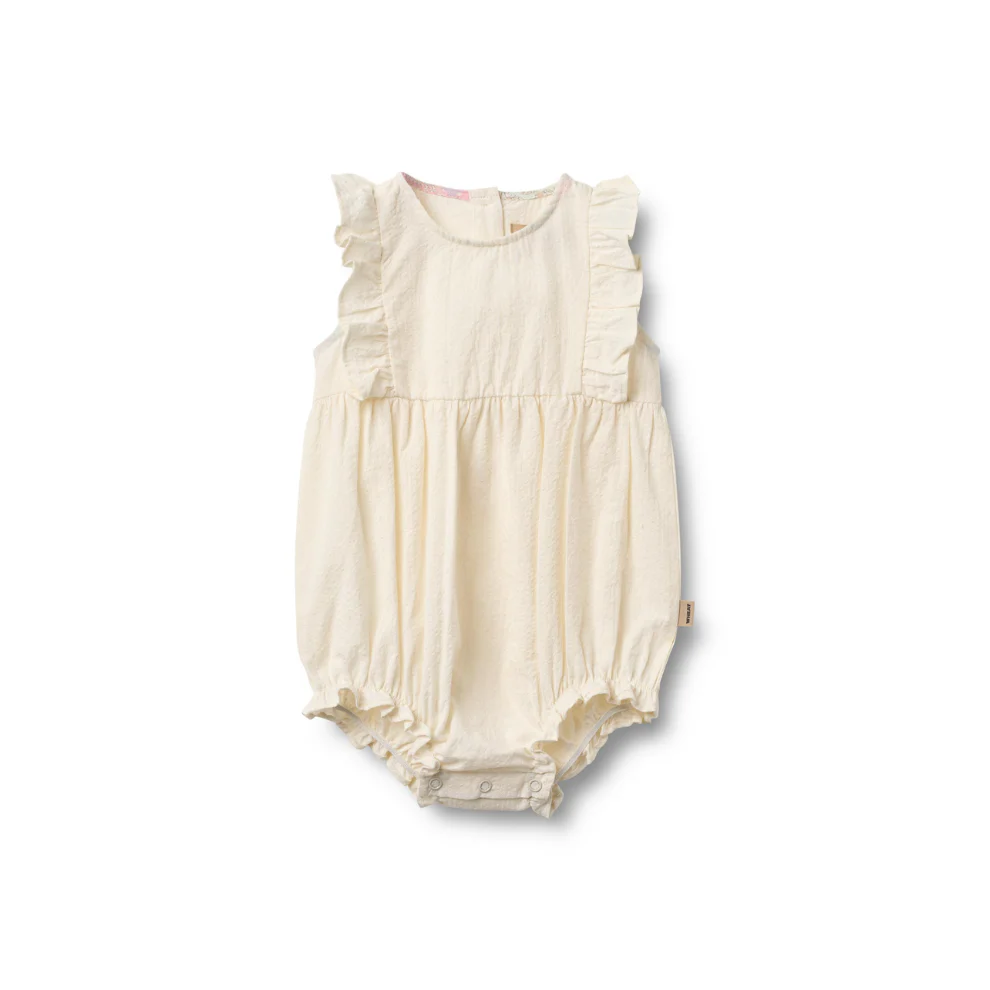 Romper Emmaline – Biologisch katoen – Ivory/Creme – Wheat