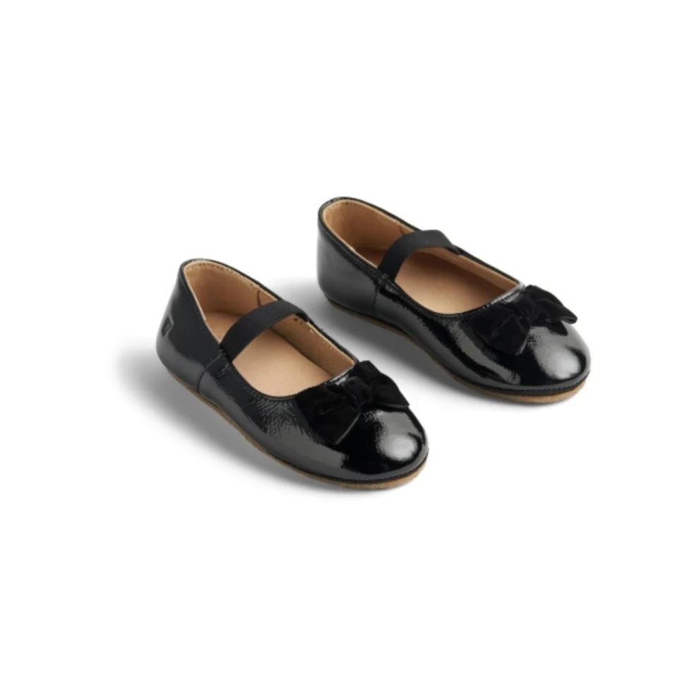 Ballerina shoentje – Zwart – Wheat