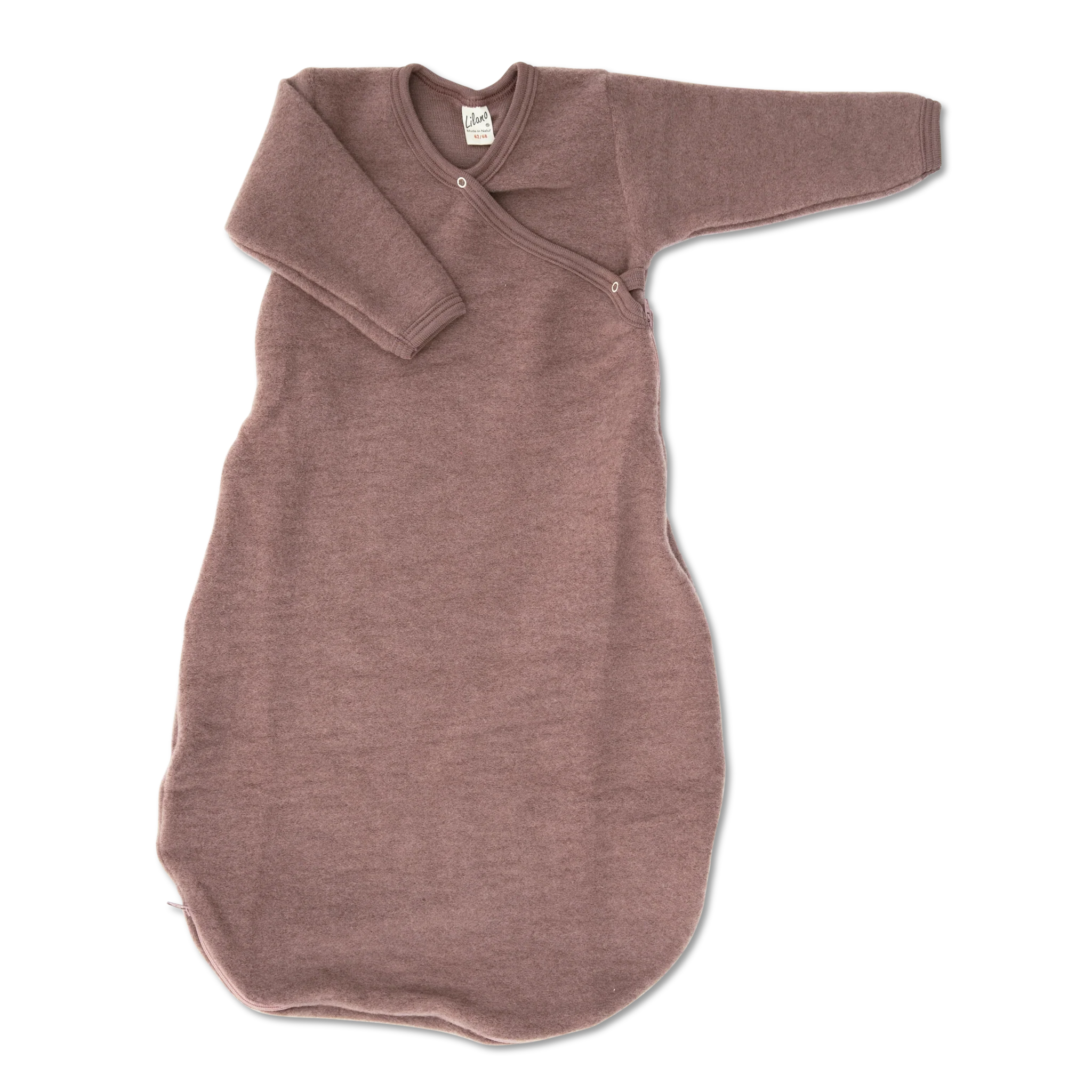 Wikkelzak Slaapzak Wolfleece – Mauve